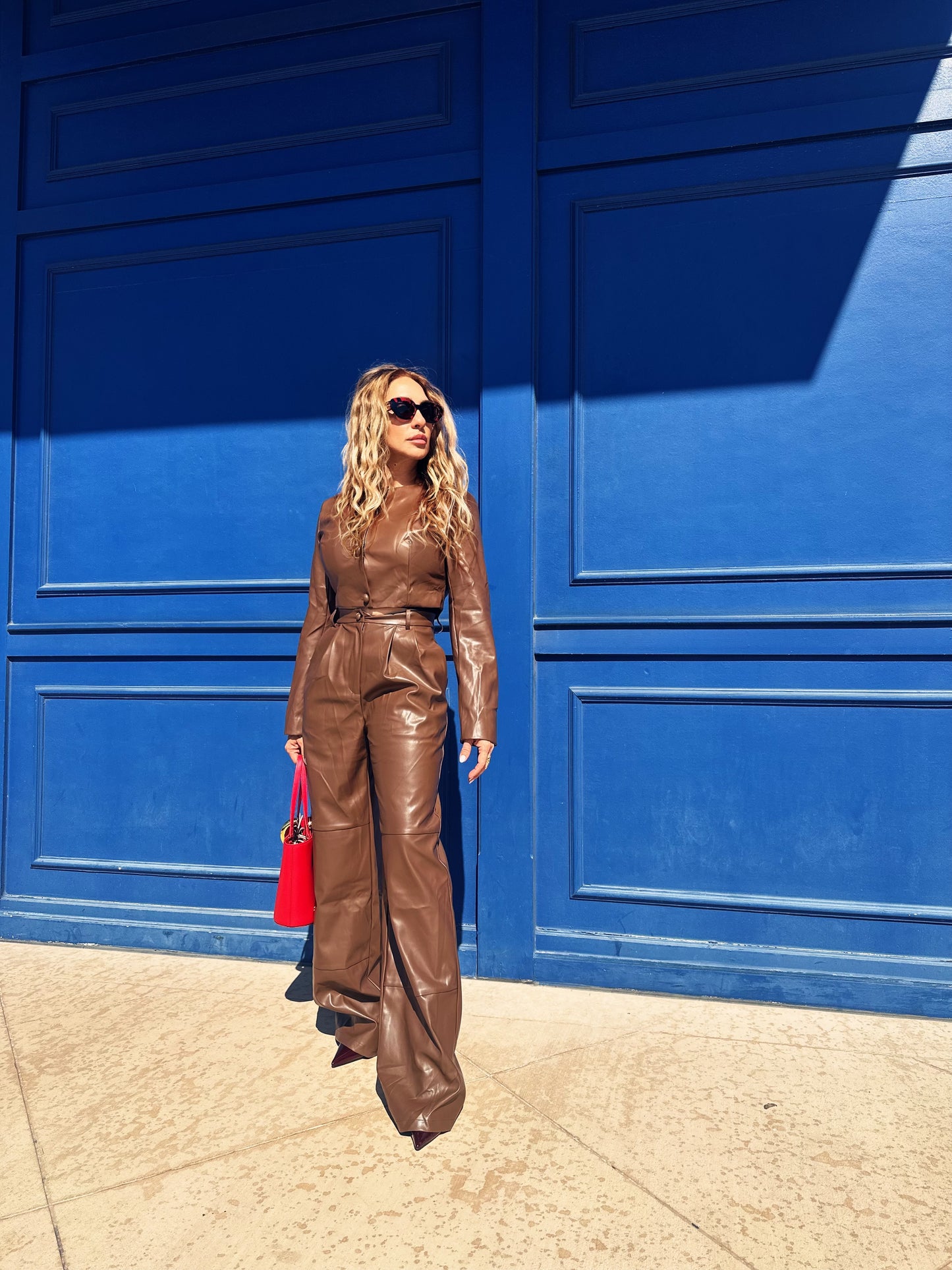Cocoa Vegan Leather Set