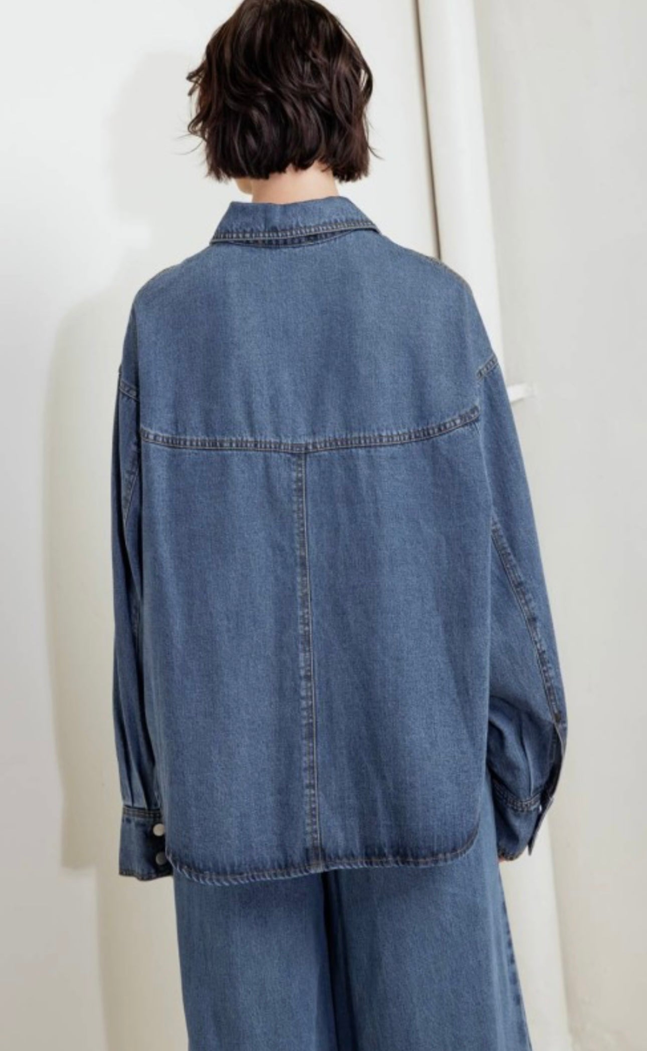 Paula Denim Top