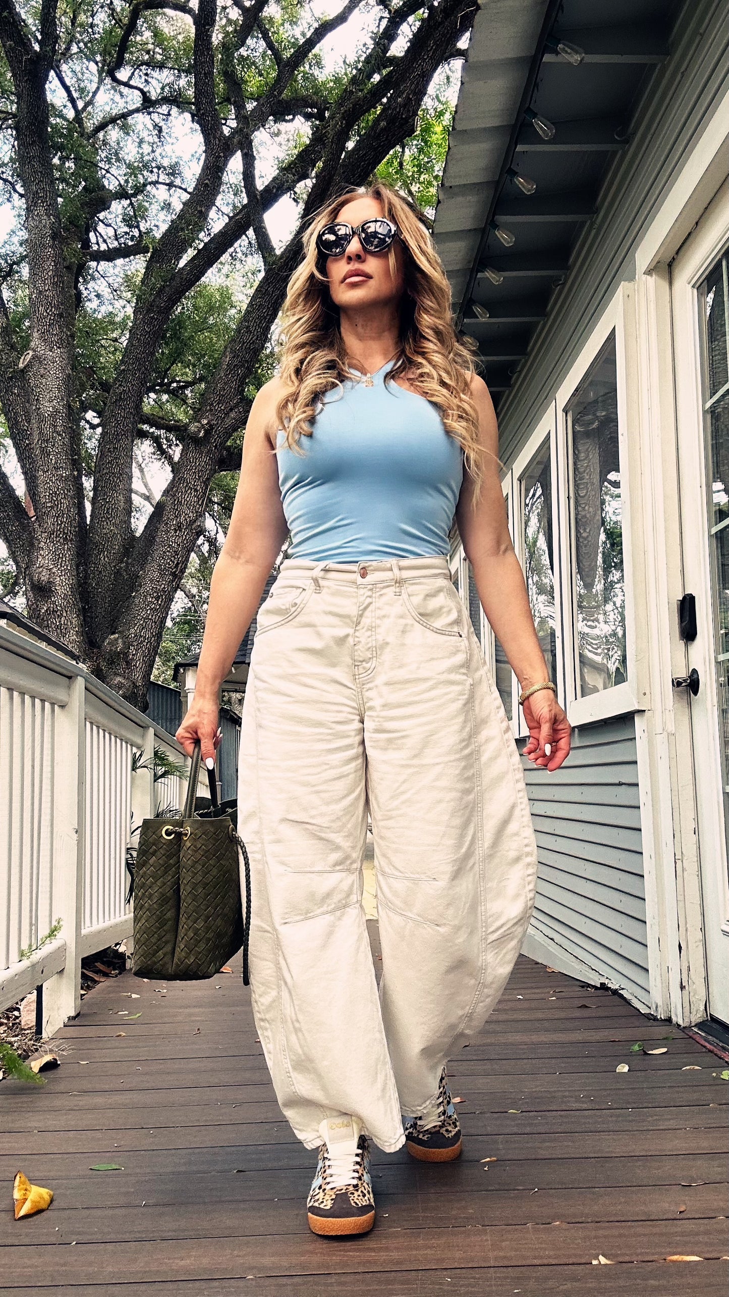 Morgan Barrel Jeans Baggy Fit