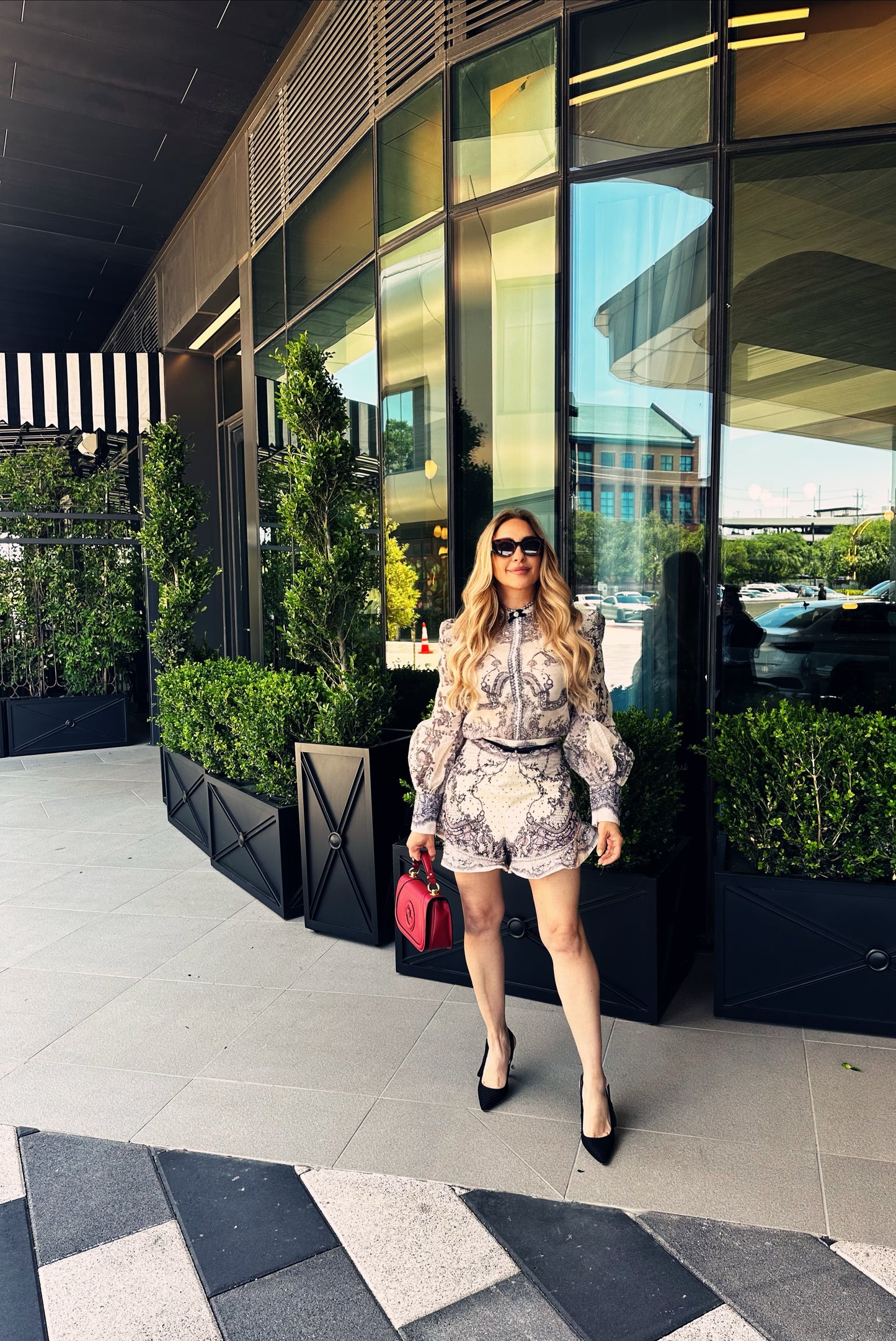 Carlotta Two Piece Set Shorts + Top