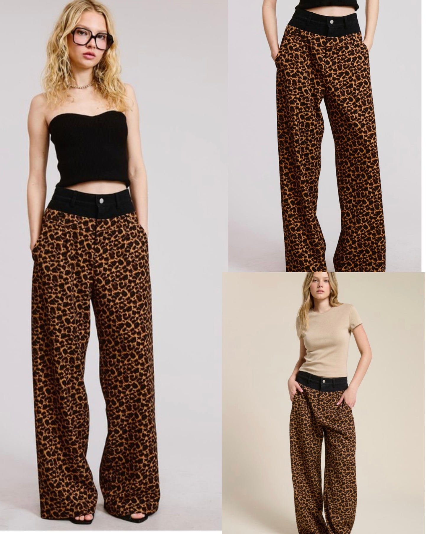 Doechii Animal Print Trousers