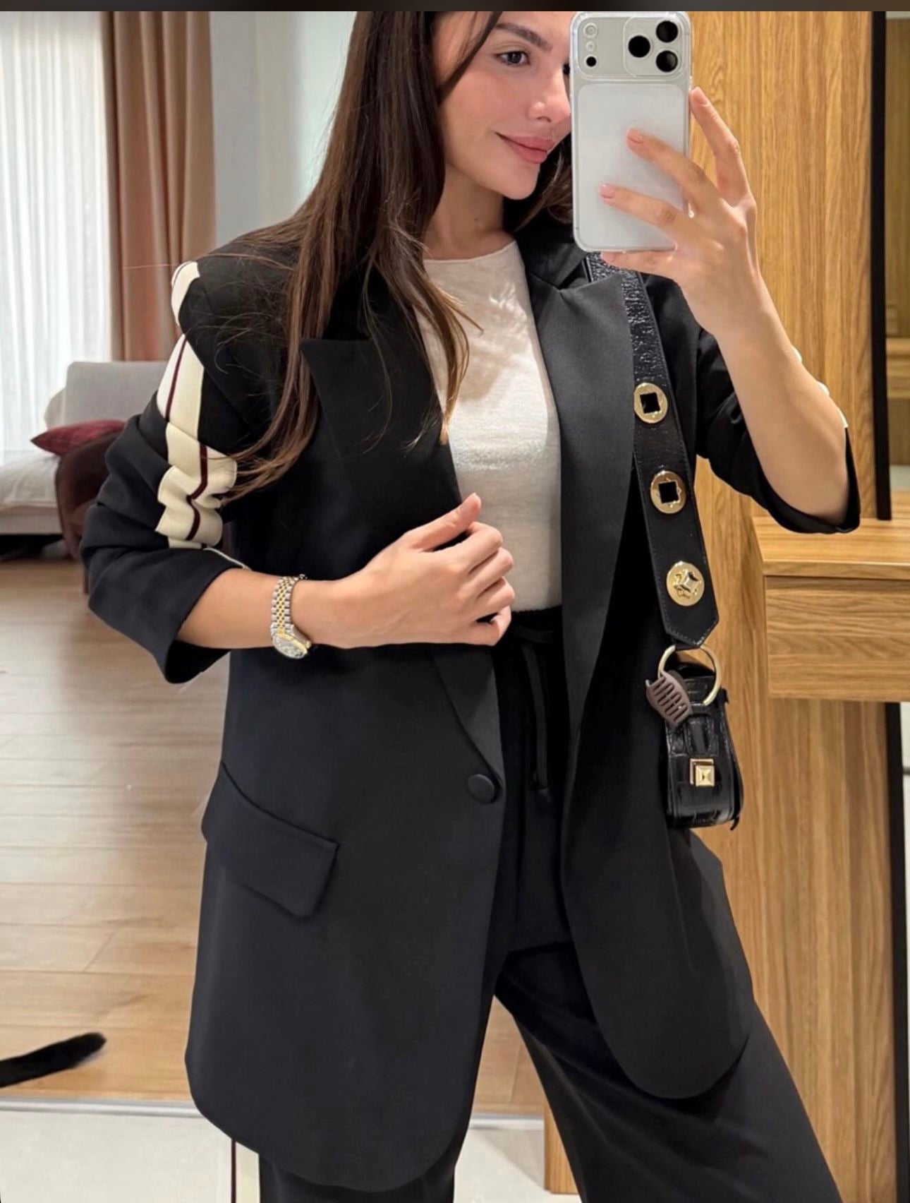 Koby Two-Piece Set – Blazer & Wide Leg Pants
