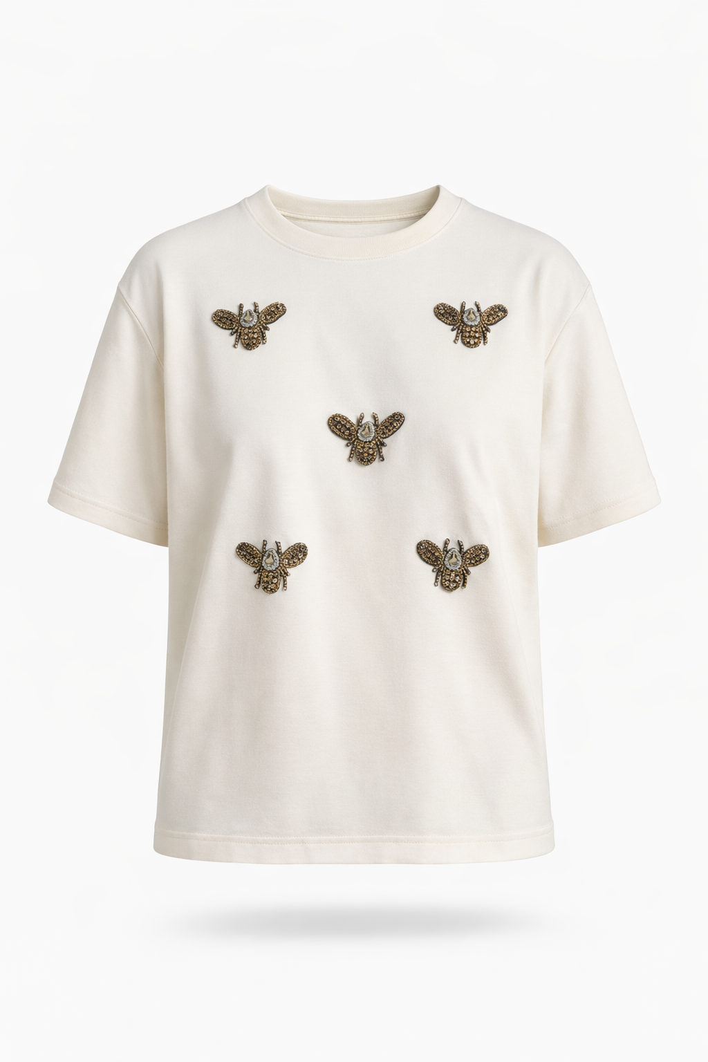 Bee Embellished T-Shirt