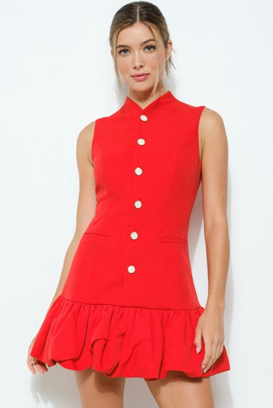 Laura Mini Bubble Dress