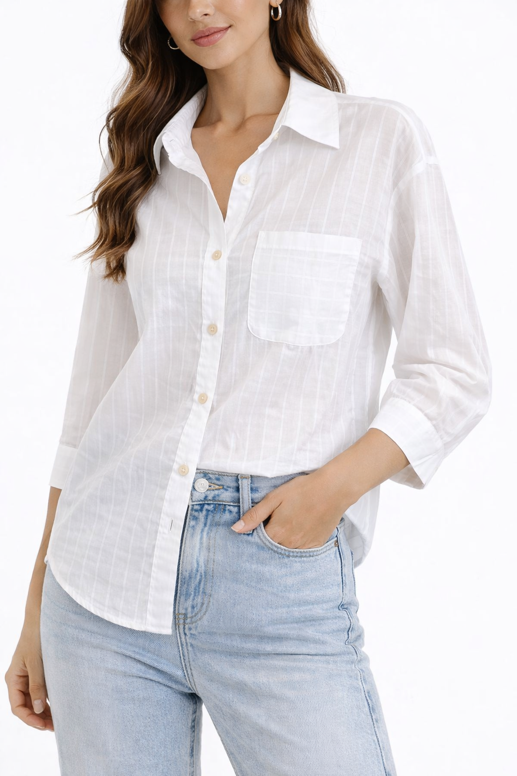 Helen Stripe Blouse