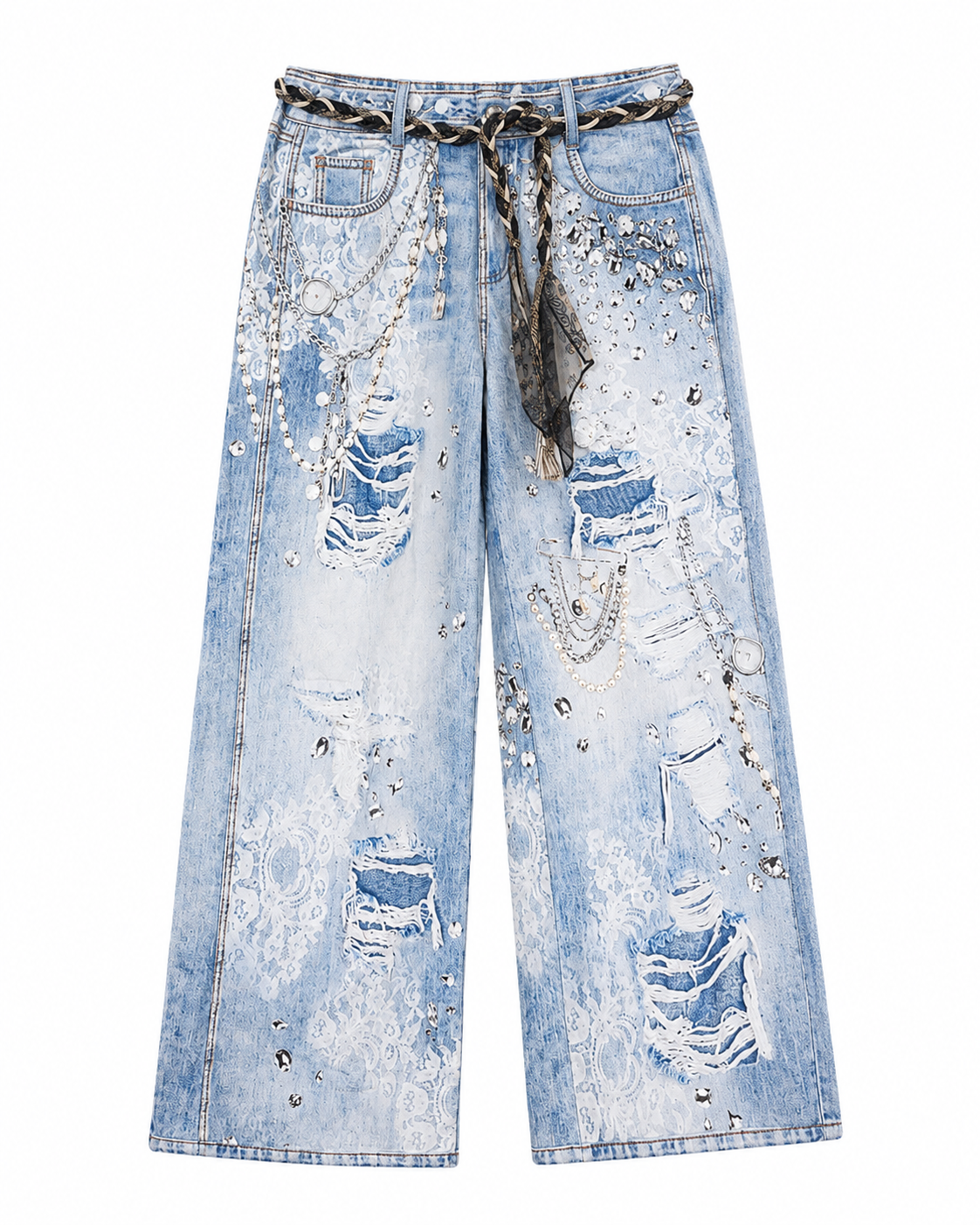Andrea Printed Denim