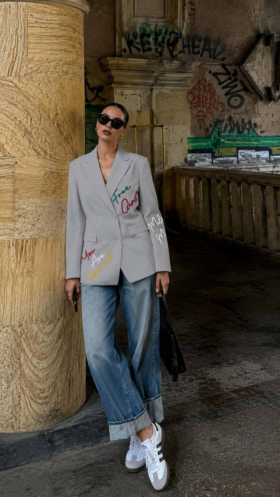 Graffiti Statement Blazer
