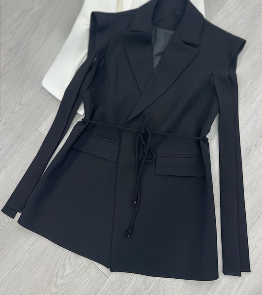 Debbie Blazer Sleeveless Elegant