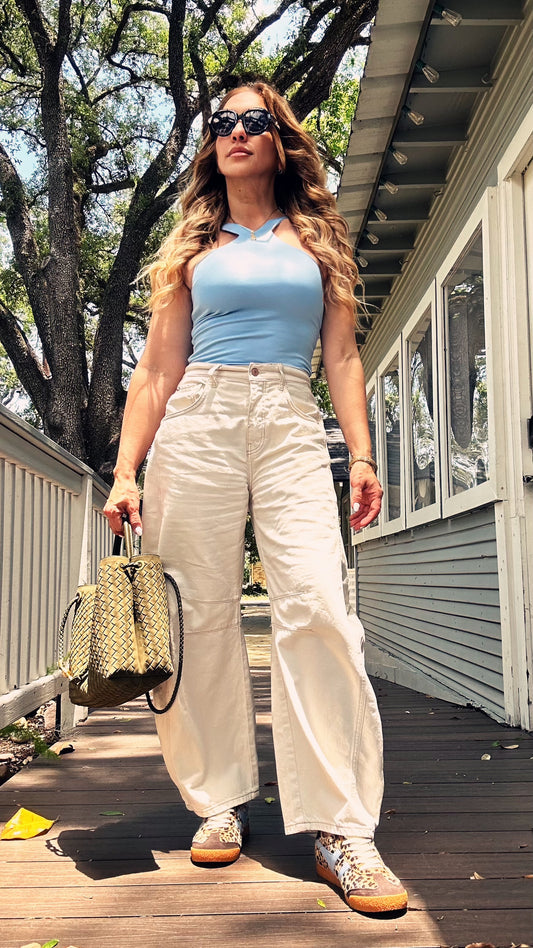Morgan Barrel Jeans Baggy Fit