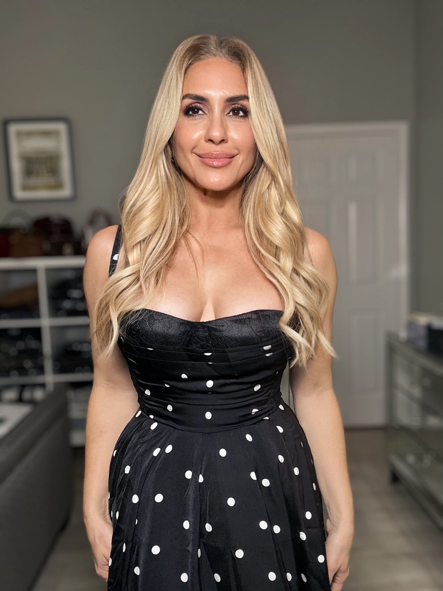 Betty Vintage Polka Dot dress