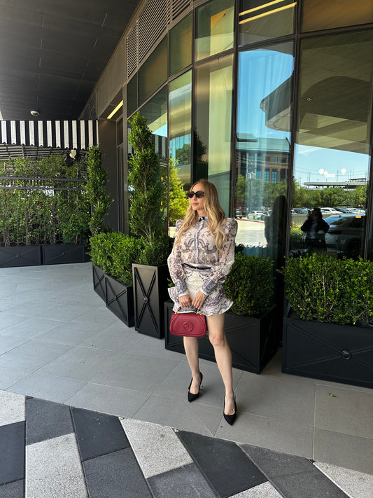 Carlotta Two Piece Set Shorts + Top