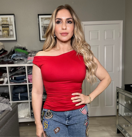 Bibi Asymmetrical Top Full Stretch
