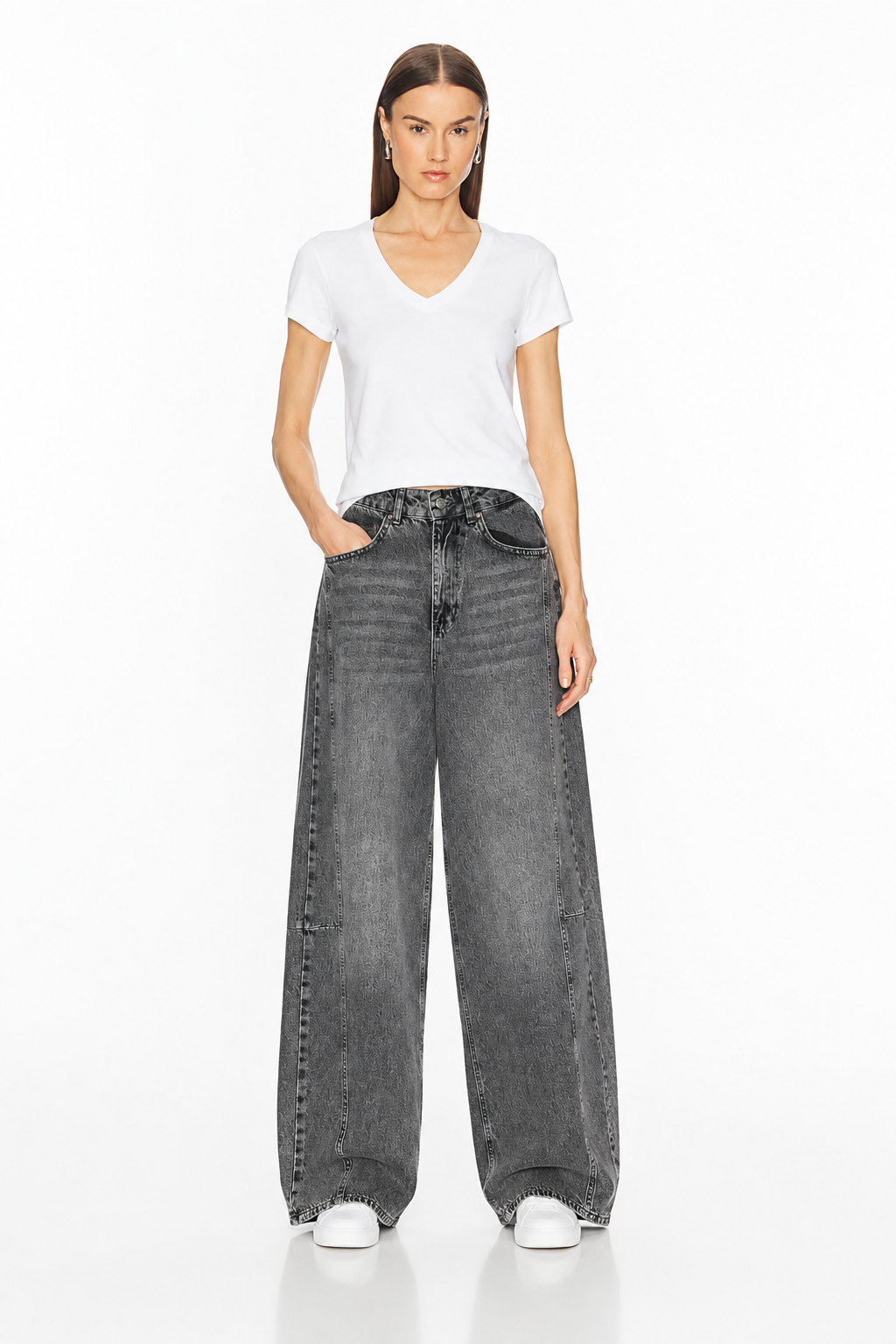 Iconic Barrel Jeans