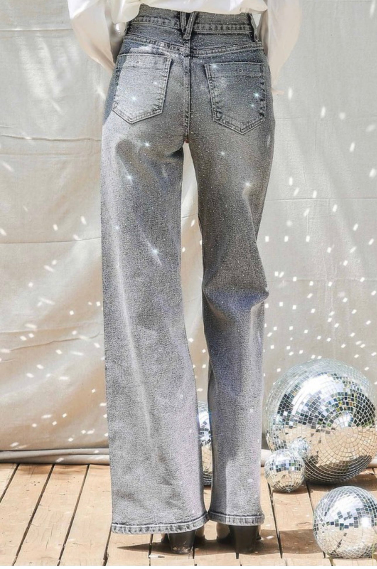 Rihanna Greystone Denim Pants