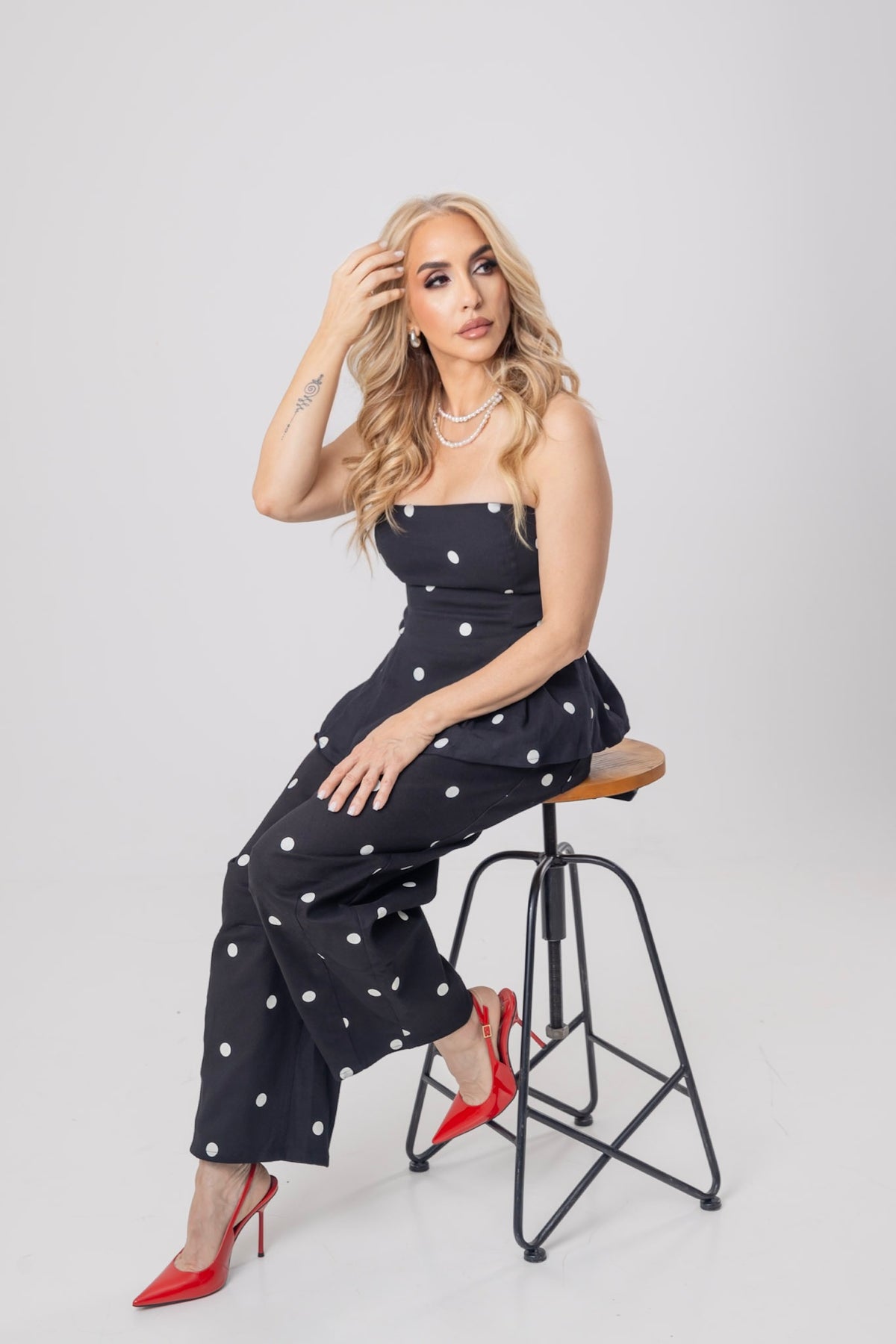 Ivonne Polka Dot Set